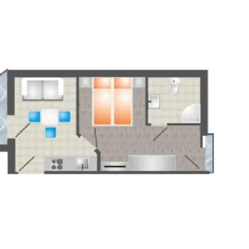 아파트 Silver Lelle 발라톤엘